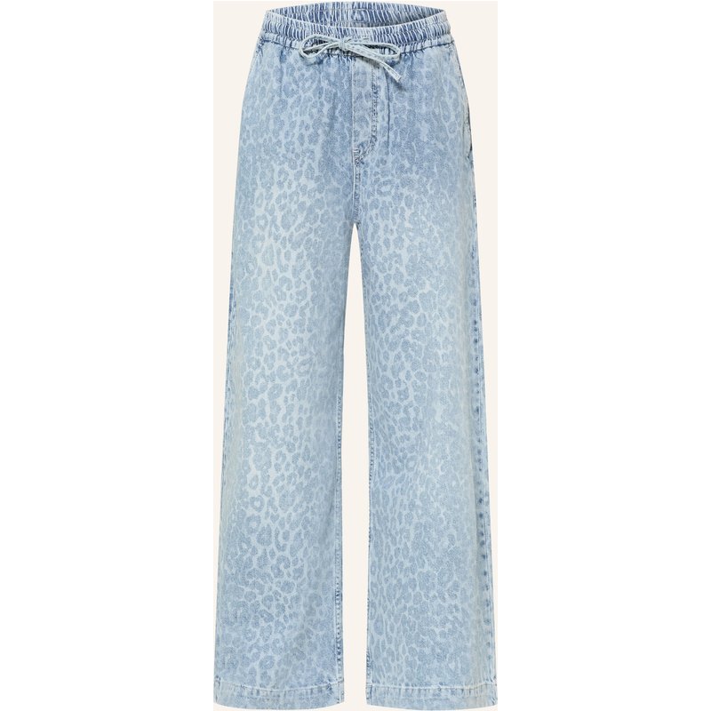 Lala Berlin Wide Leg Jeans Paloma blau