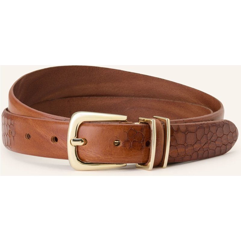 B.Belt Ledergürtel Charlisa braun