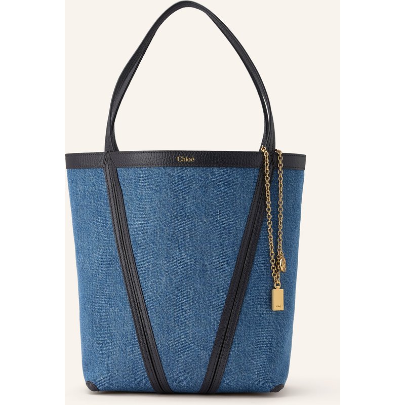 Chloé Shopper Spin blau