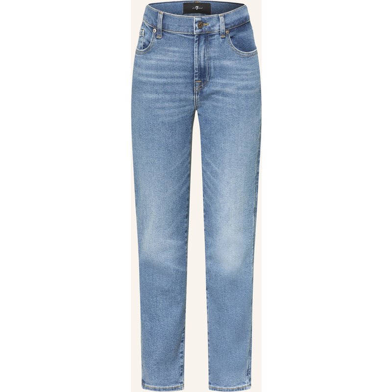 7 For All Mankind Skinny Jeans Roxanne Ankle blau