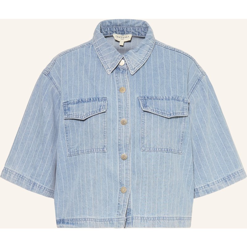 Grace & Mila Jeansbluse Vita blau