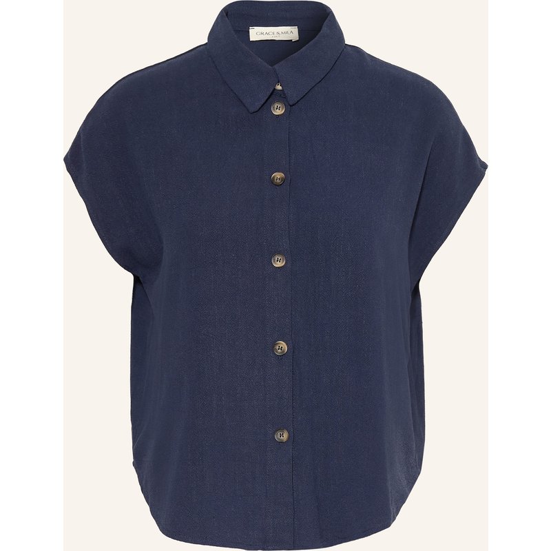 Grace & Mila Hemdbluse Perez blau