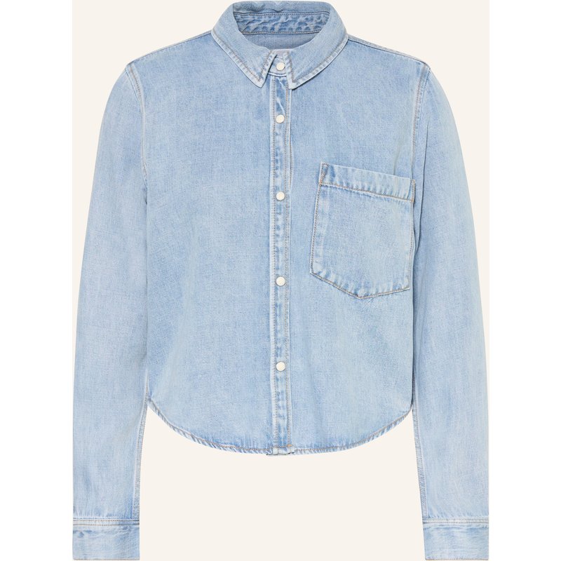 Rails Hemdbluse Noa In Jeansoptik blau