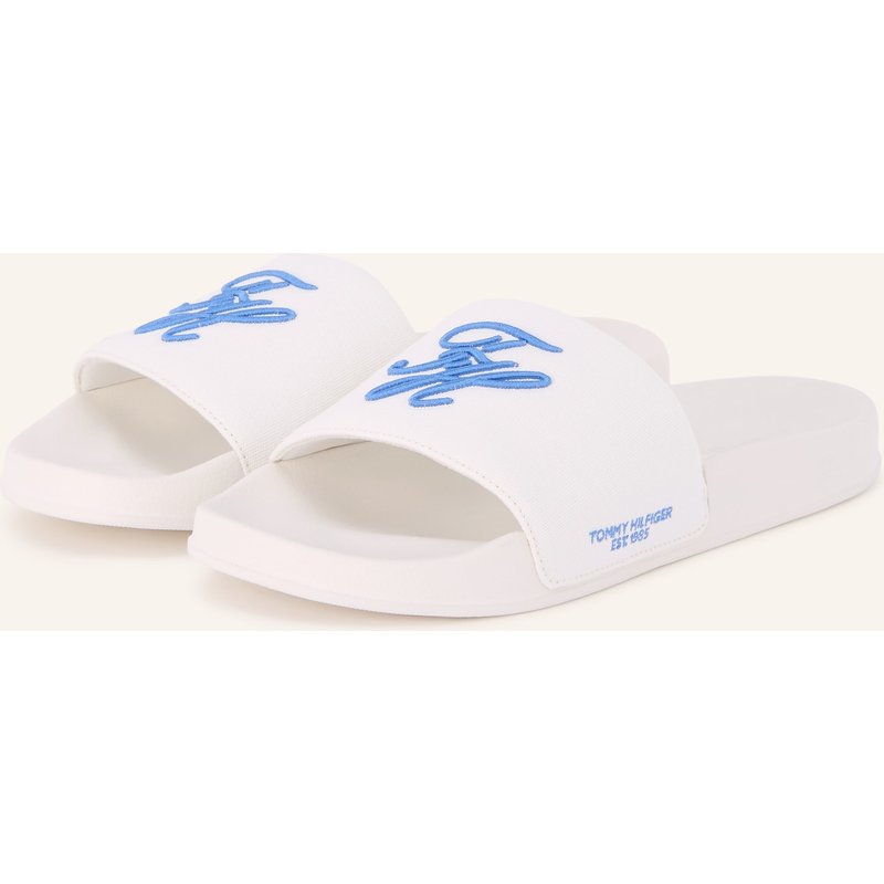 Tommy Hilfiger Pantoletten weiss