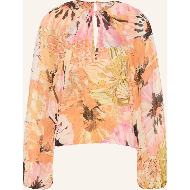 Dorothee Schumacher Blusenshirt Floral Dream Mit Abnehmbarer Schluppe pink