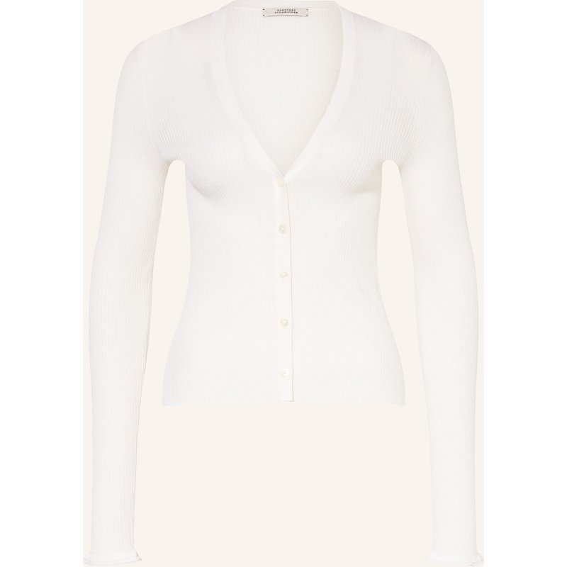 Dorothee Schumacher Strickjacke Refined Essentials weiss