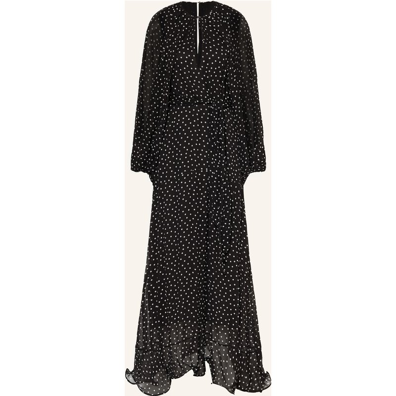 Dorothee Schumacher Kleid Dancing Dots Mit Abnehmbarer Schluppe schwarz