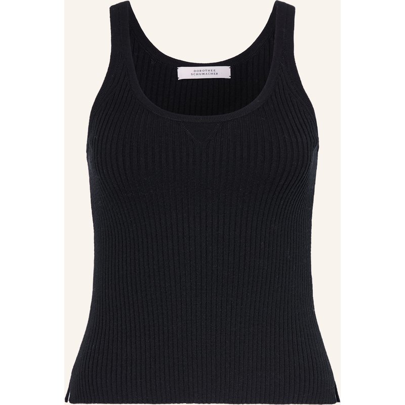 Dorothee Schumacher Stricktop Bohemian Lace blau