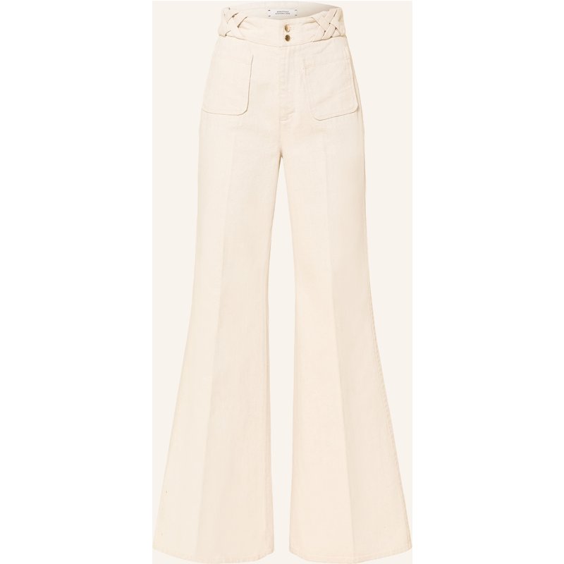 Dorothee Schumacher Flared Jeans Summer Of Love weiss