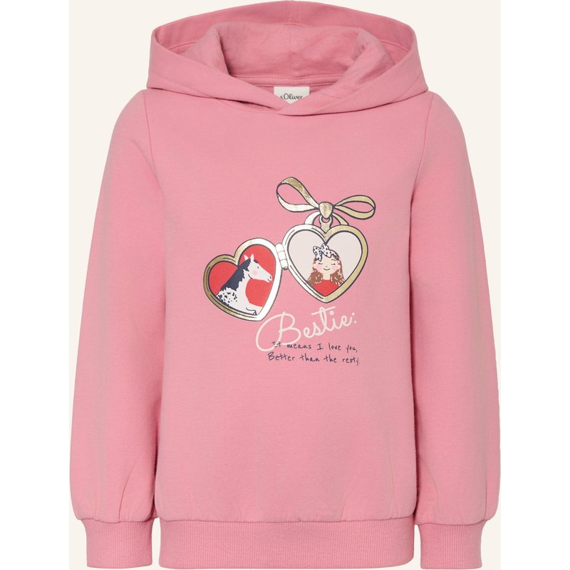 S.Oliver Red Hoodie rosa