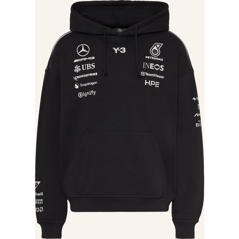 Y-3 Hoodie Mercedes - Amg Petronas Formula One Team schwarz