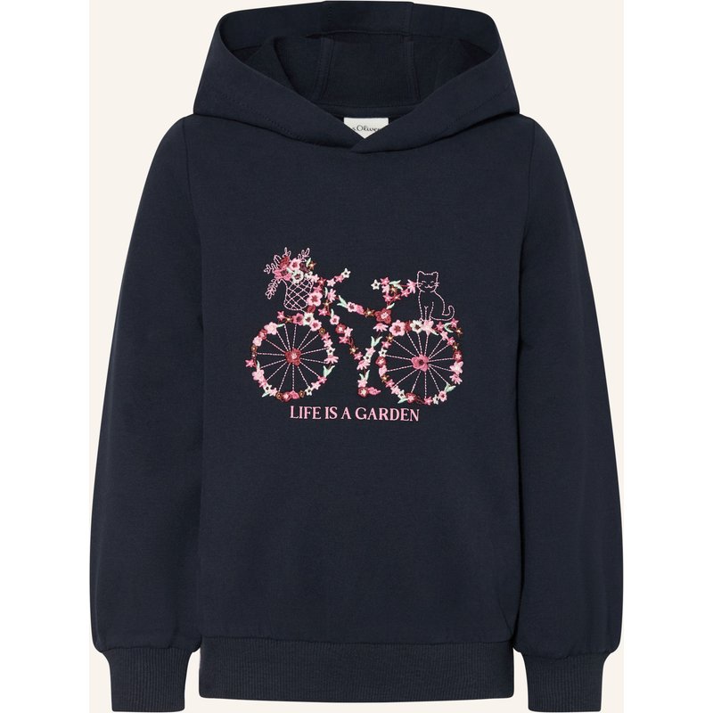 S.Oliver Red Hoodie blau