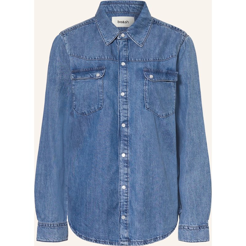 Ba&Sh Jeansbluse Adali blau