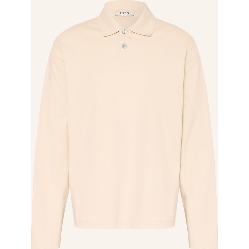 Cos Jersey-Poloshirt beige