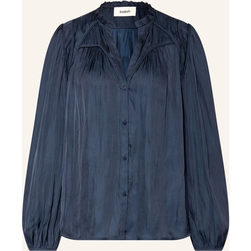 Ba&Sh Satinbluse Cesira blau
