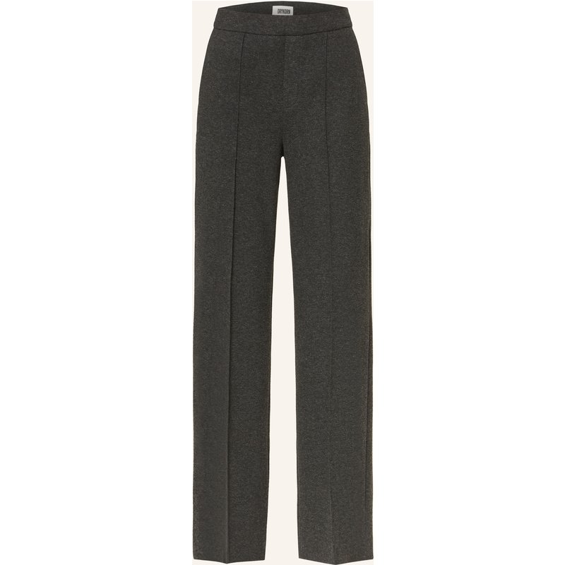 Drykorn Marlenehose Awning Aus Jersey grau