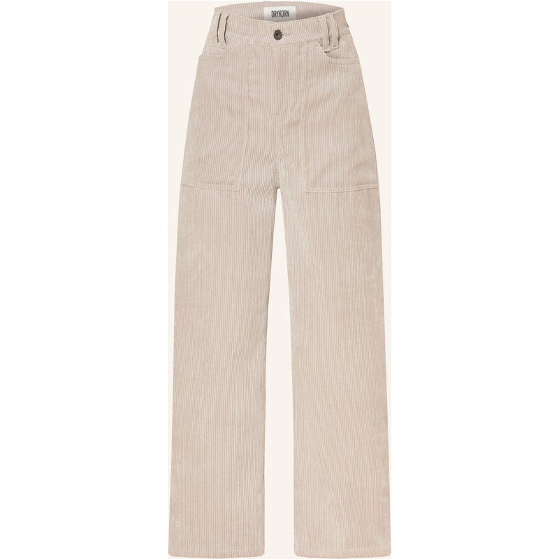 Drykorn 7/8-Hose Derive Aus Cord beige