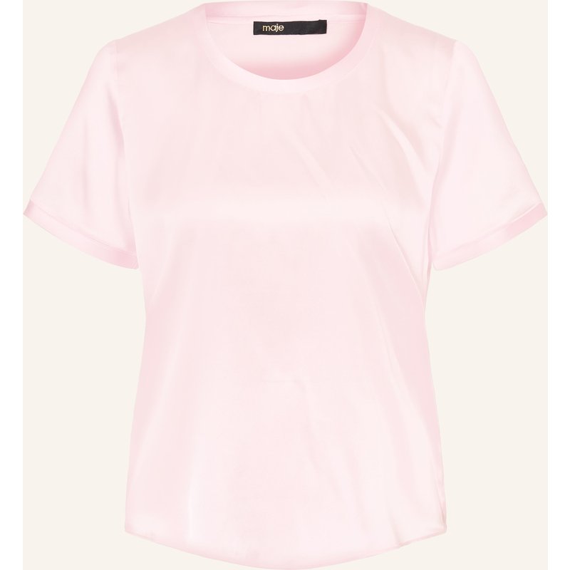 Maje Blusenshirt Aus Seide rosa
