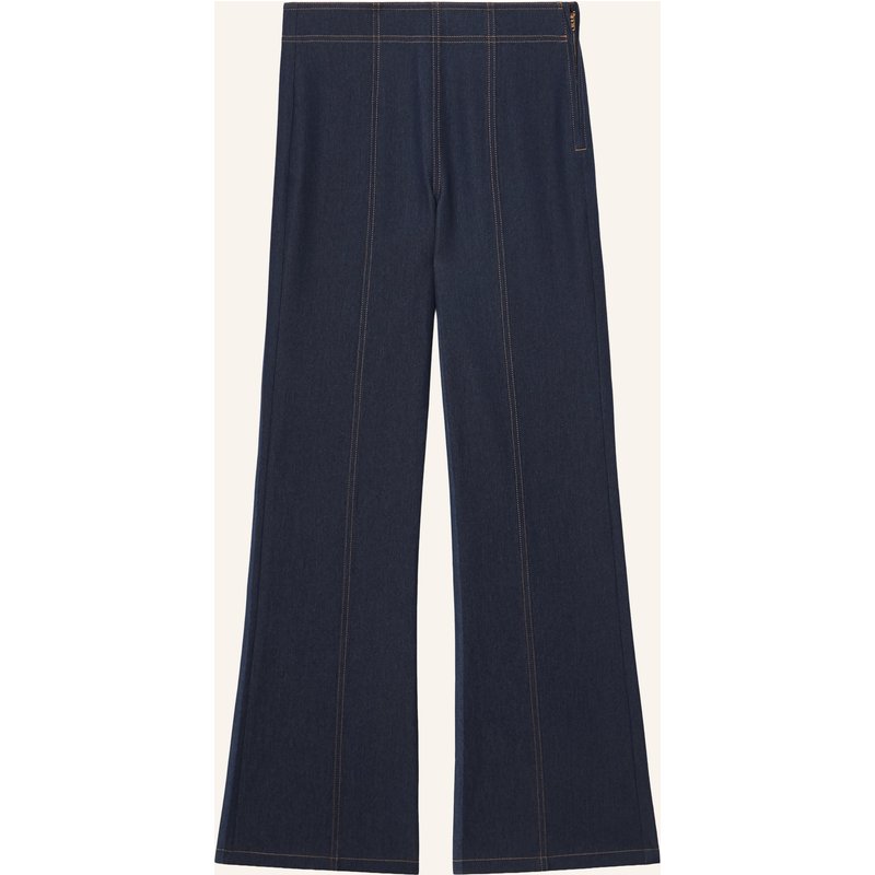 Reiss Flared Jeans Edie blau