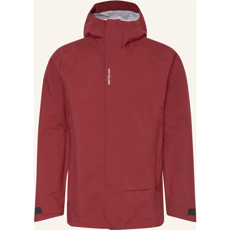 Ortovox Hardshell-Jacke Seceda 3l rot