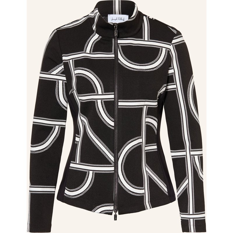 Joseph Ribkoff Sweatjacke Im Materialmix schwarz
