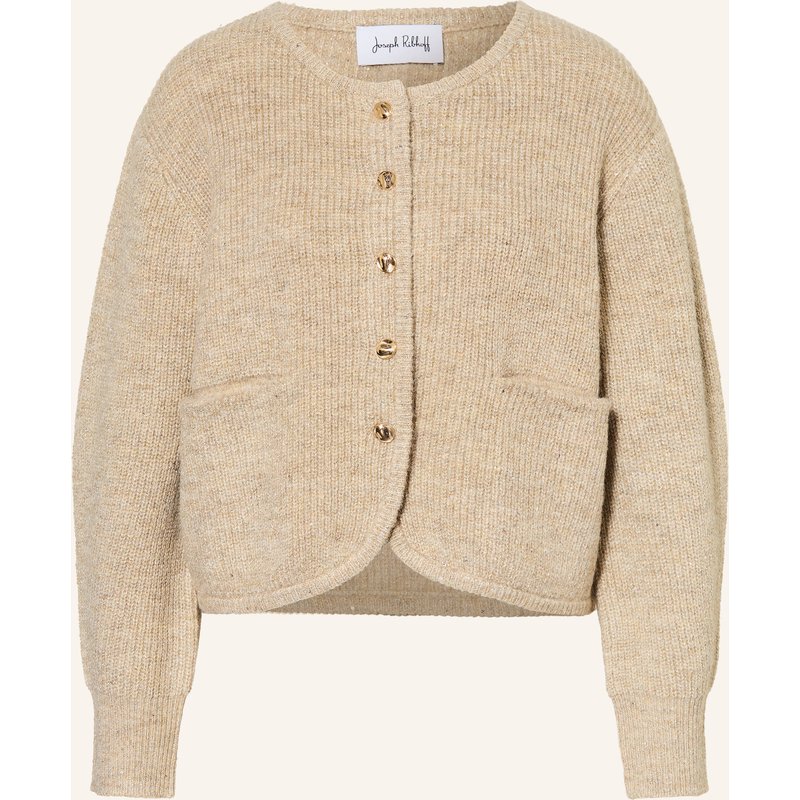Joseph Ribkoff Strickjacke Mit Glitzergarn Und Pailletten beige
