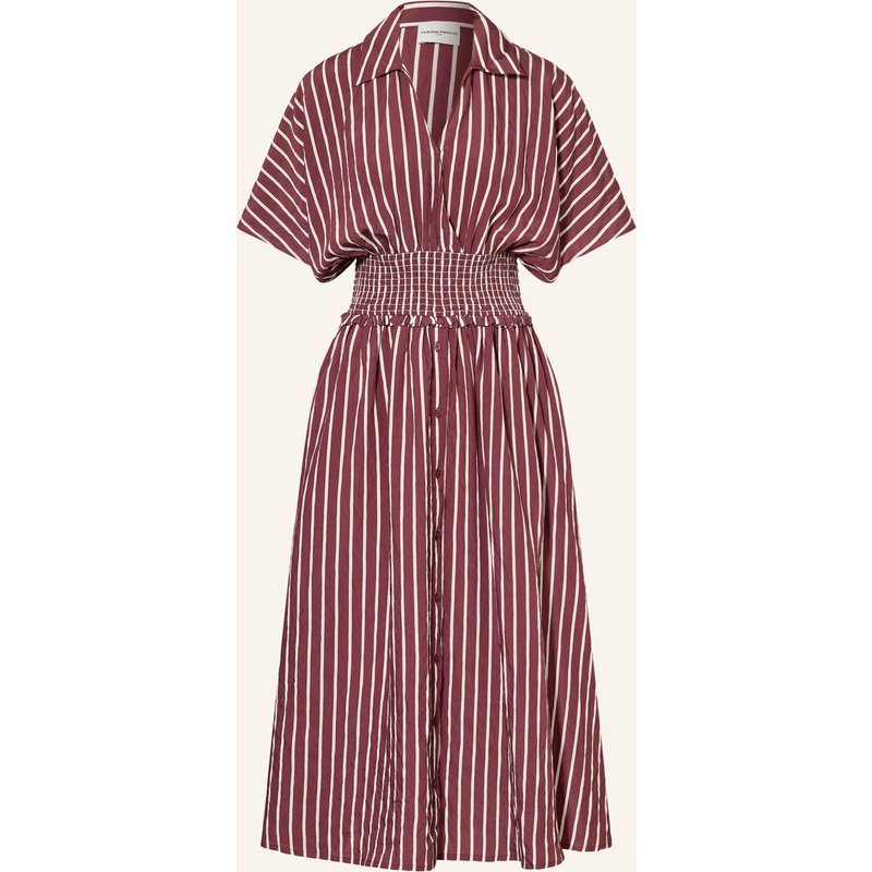 Claudie Pierlot Kleid Mit Rüschen rot
