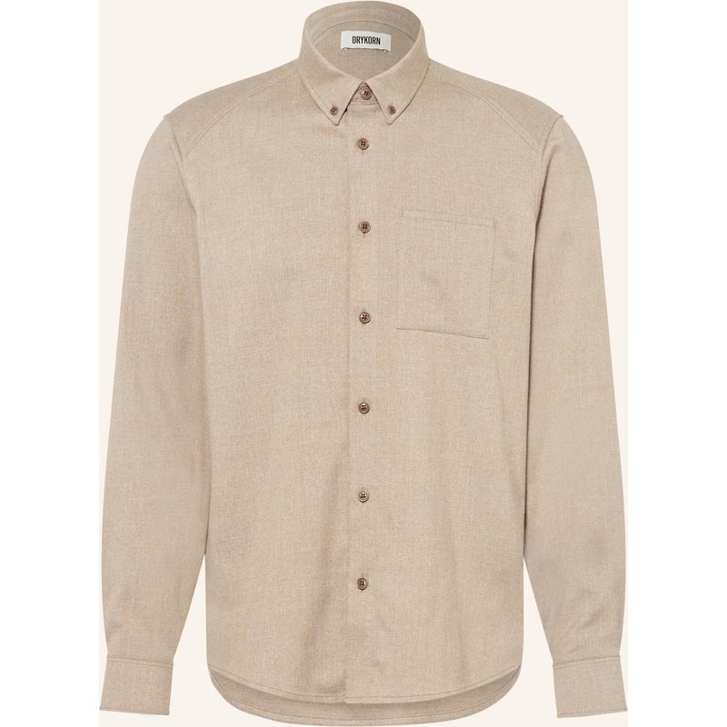 Drykorn Hemd Liet Comfort Fit beige