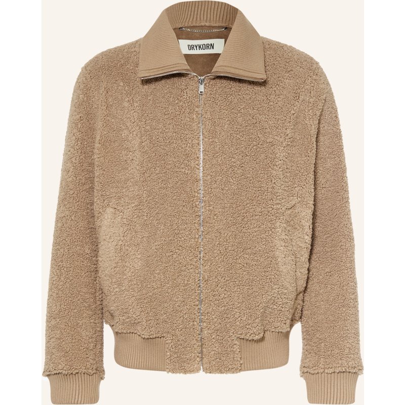 Drykorn Teddyfell-Jacke Gralon beige