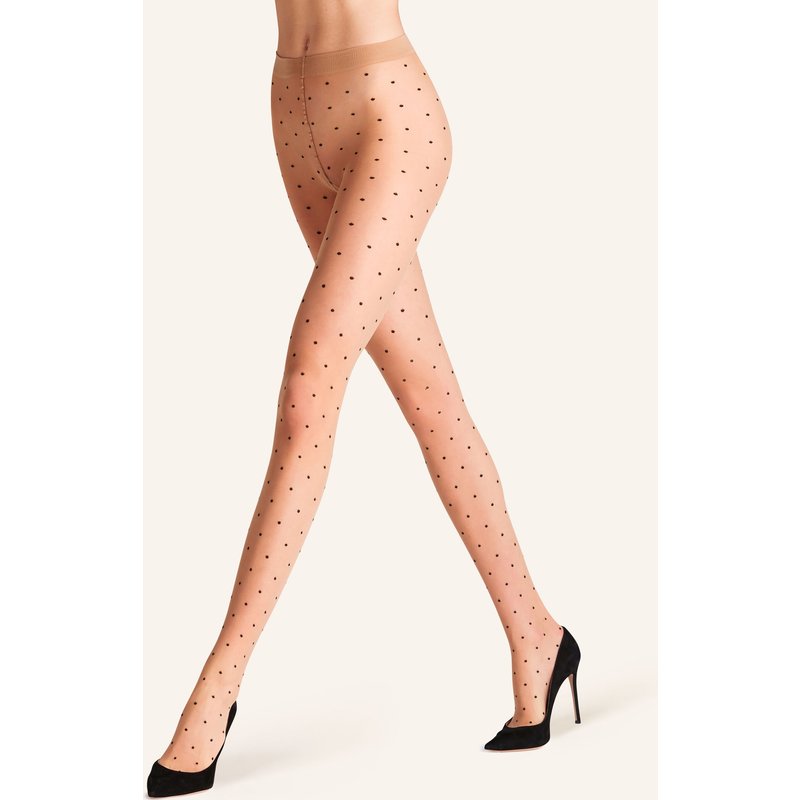 Falke Feinstrumpfhose Dot beige