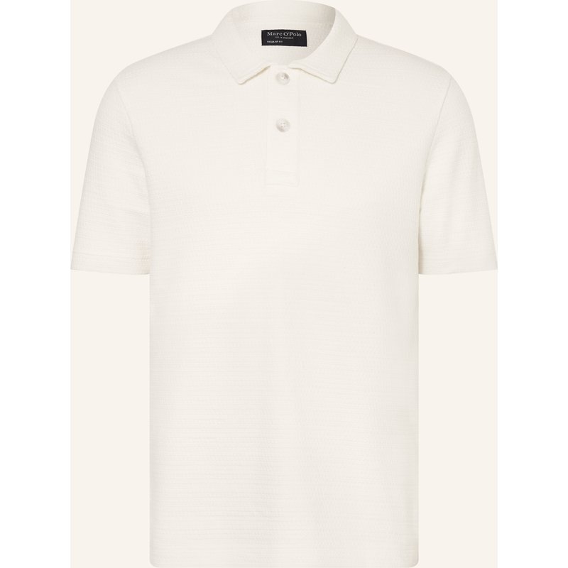 Marc O'polo Jersey-Poloshirt Regular Fit weiss