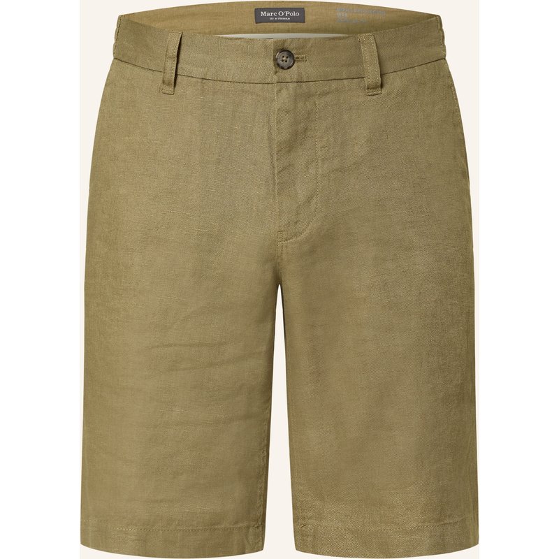 Marc O'polo Leinenshorts Reso Jogger Regular Fit gruen