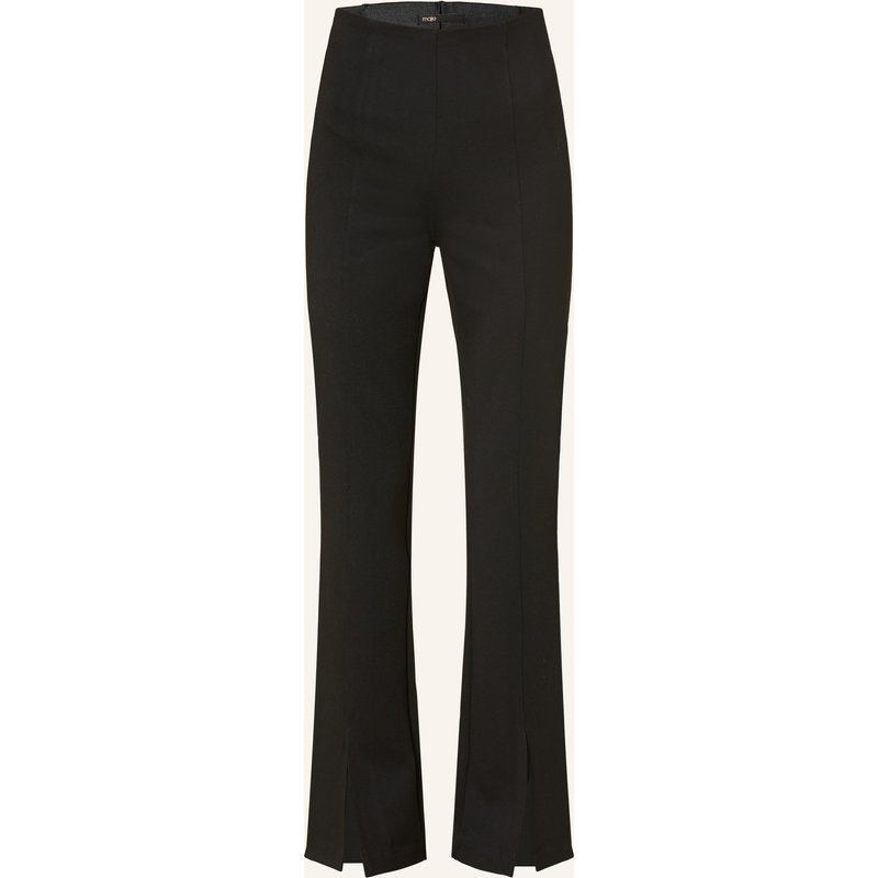 Maje Bootcut-Hose schwarz