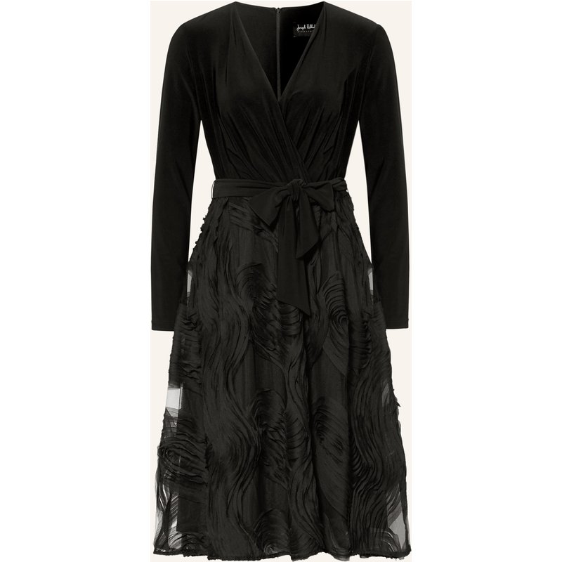 Joseph Ribkoff Signature Cocktailkleid Im Materialmix schwarz