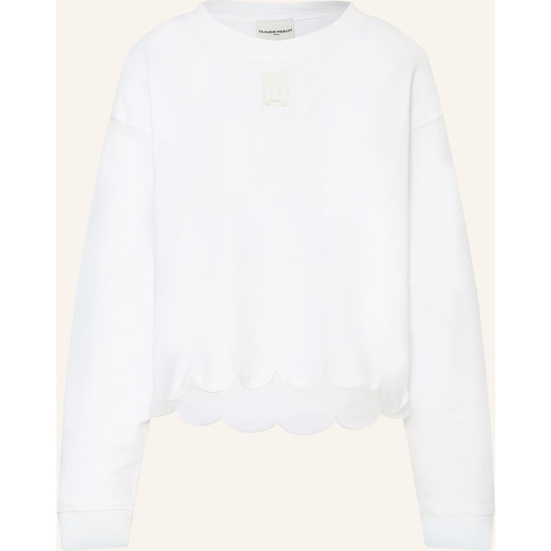 Claudie Pierlot Sweatshirt weiss