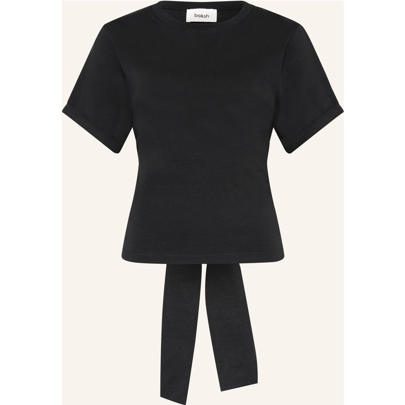 Ba&Sh T-Shirt Blanca schwarz