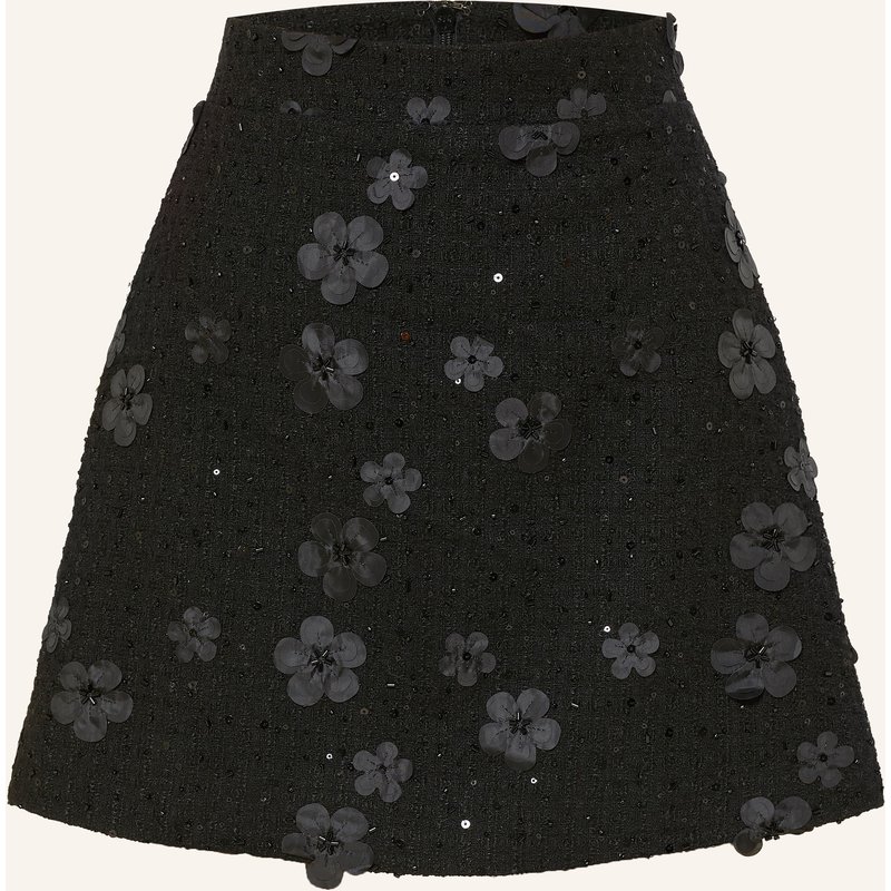 Princess Goes Hollywood Tweed-Rock Mit Schmucksteinen Und Pailletten schwarz