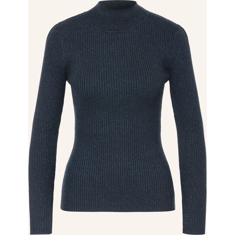 Marc Aurel Pullover Mit Glitzergarn blau
