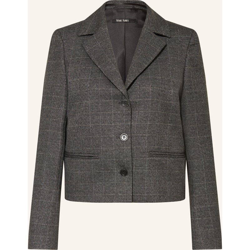 Marc Aurel Blazer Mit Glitzergarn schwarz