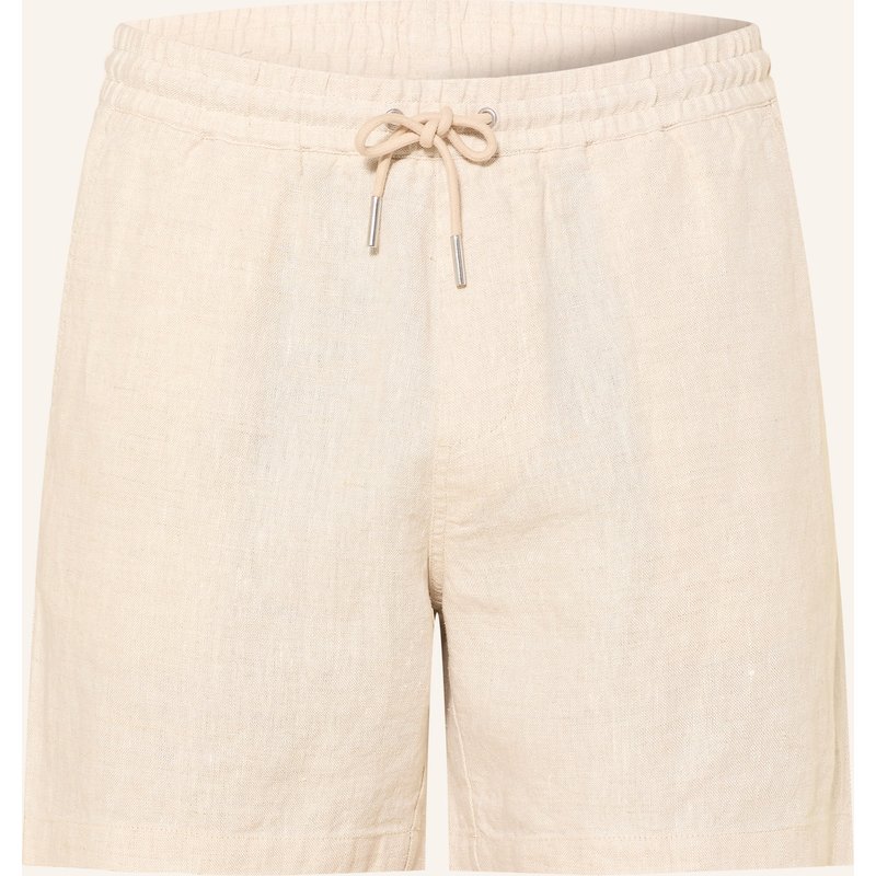 Nn.07 Leinenshorts Gregor beige