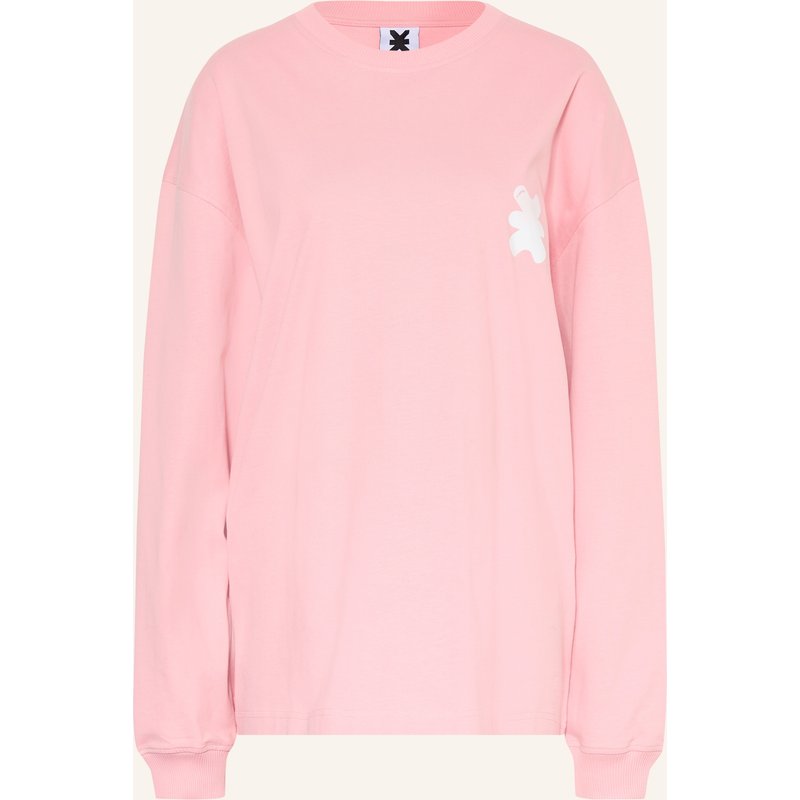 Karo Kauer Oversized-Longsleeve pink