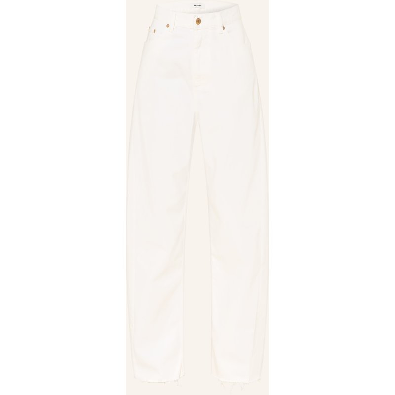 Sandro Barrel Jeans weiss