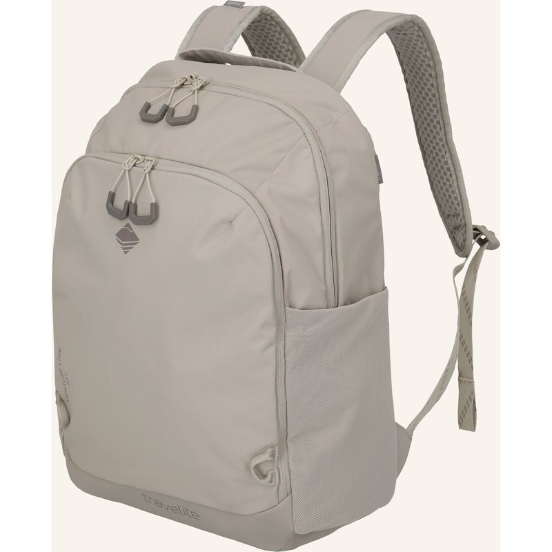 Travelite Rucksack Venture Line Medium 22 L Mit Laptop-Fach beige