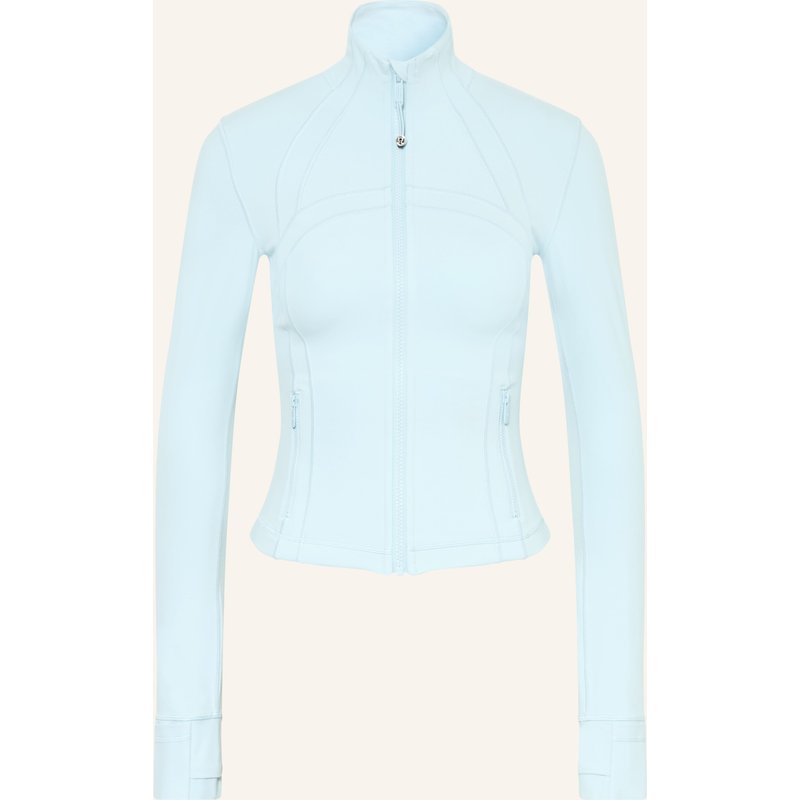 Lululemon Trainingsjacke Define Cropped blau