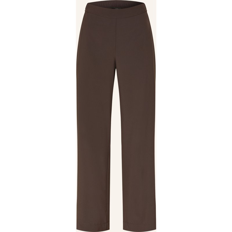Someday Marlenehose Charlie Wide Line braun