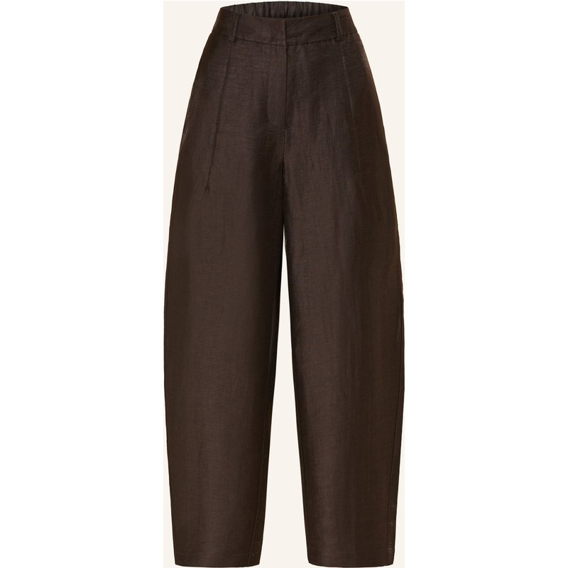 Someday 7/8-Hose Cisilia Barrel Aus Leinen braun