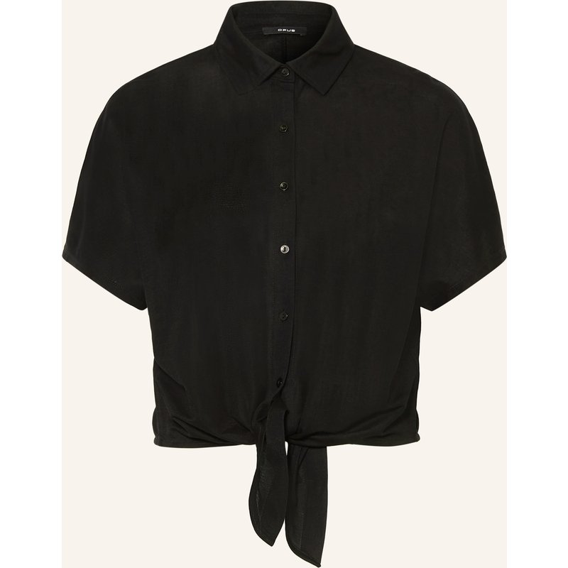Opus Hemdbluse Suruli schwarz