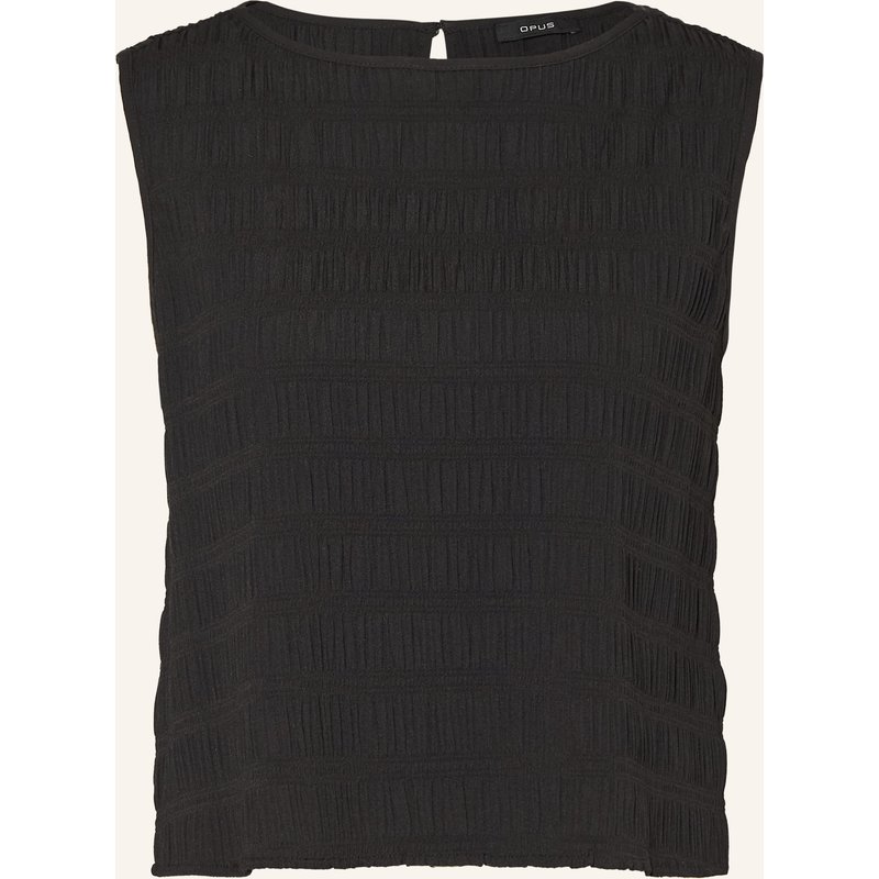 Opus Blusentop Fardoa schwarz