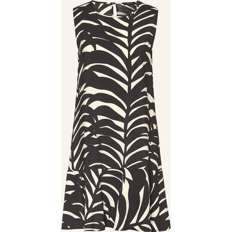Opus Kleid Wenola Leaves schwarz