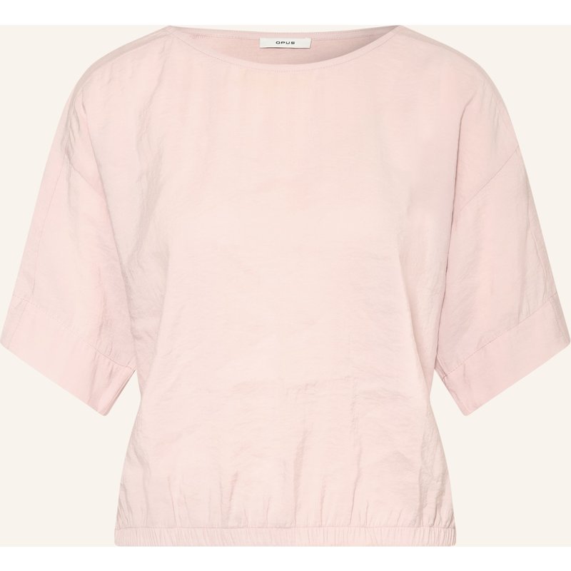 Opus Blusenshirt Seira Im Materialmix Mit 3/4-Arm rosa